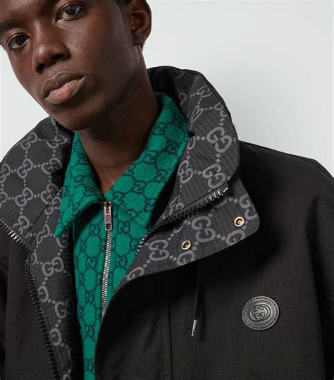 gucci jacket reversible|Gucci reversible jacket men.